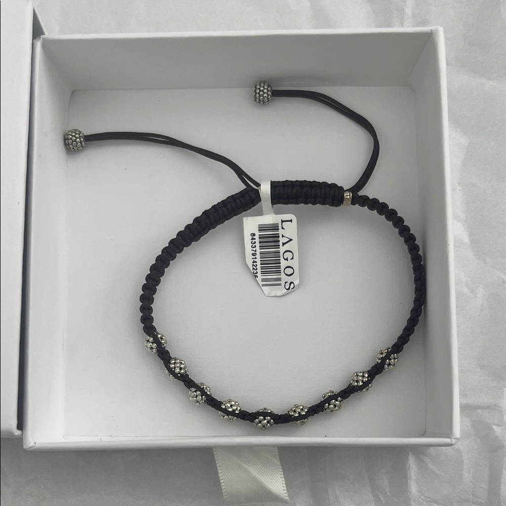 LAGOS Corded Bracelet with Caviar Balls